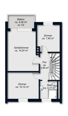 Obergeschoss - 