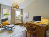 Wohnbereich - 2 Zimmer Etagenwohnung zur Miete in Stuttgart