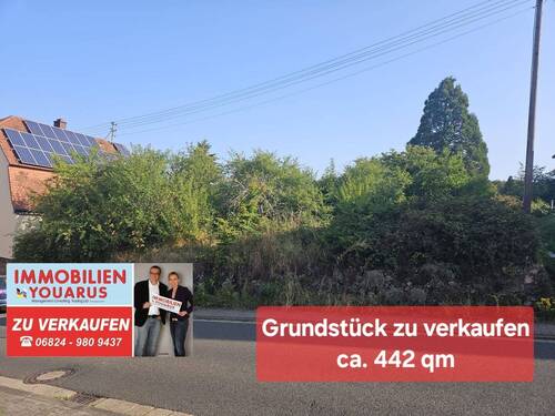 Grundstück in Ottweiler zu verkaufen - Grundstück ca. 442 m² in Ottweiler zu verkaufen