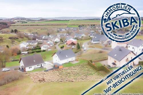 Baugrundstück in Boos - Baugrundstück am Ortsrand von Boos - Leben in der Vordereifel mit Aussicht ins Grüne