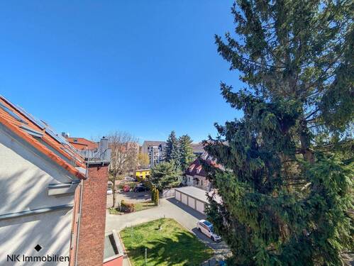 Ausblick vom Balkon - 