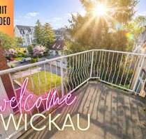 ++ wunderschöne & sonnige 2-Raum-Wohnung mit Balkon - in ruhiger Lage von Zwickau ++