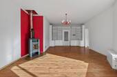 Wohnzimmer - Etagenwohnung mit 137,40 m&sup2; in Karlsruhe / Durlach zum Kaufen