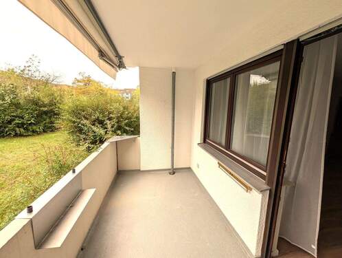großer Balkon - 