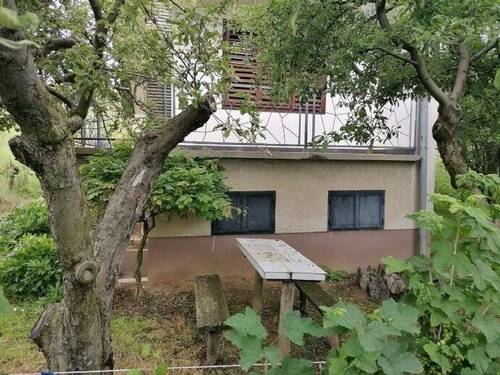 Keller und Erdgeschoß von Süden - 1 Zimmer Mehrfamilienhaus, Wohnhaus zum Kaufen in Bocska