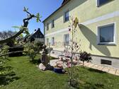 Garten vorm Haus 4 - 6 Zimmer Mehrfamilienhaus, Wohnhaus zum Kaufen in Bennewitz / Pausitz