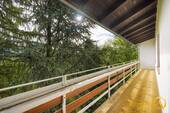 Ausblick vom Balkon - 