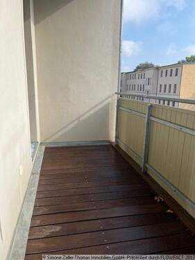 561_WE 7 Balkon Bild 1_ - 2 Zimmer Etagenwohnung in Leipzig