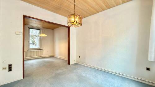 Wohnzimmer - Reihenmittelhaus mit 47,30 m&sup2; in Bremen zum Kaufen