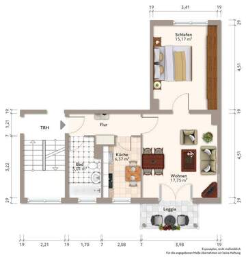 Möblierungsvorschlag - 