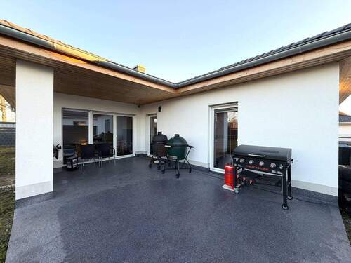 Terrasse - Einfamilienhaus mit 120,10 m&sup2; in Glebitzsch zum Kaufen