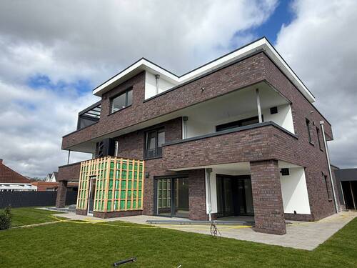 Rückansicht - 3 Zimmer Etagenwohnung in Molbergen