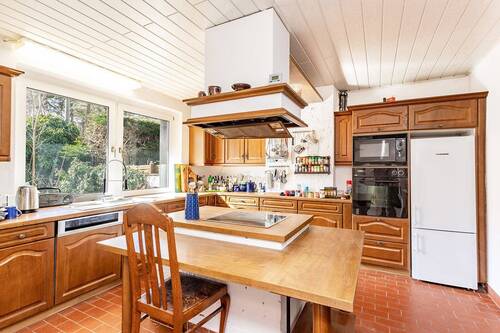 Küche mit Kochinsel - 