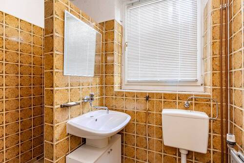 Badezimmer im Anbau - 