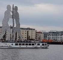 KP Reduzierung Spree+PanoramaBlick durch Terrassenfenster, Berlin Mitte,nah Alexanderplatz