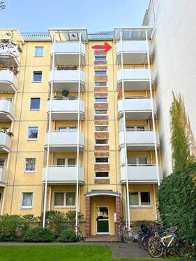 Eingangsbereich - Etagenwohnung mit 52,00 m&sup2; in Berlin zum Kaufen