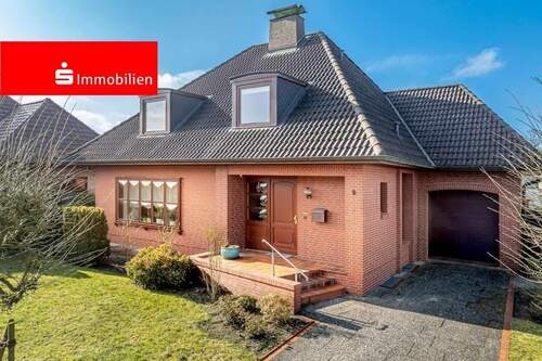Vorderansicht 08 - Gepflegtes Einfamilienhaus mit Vollkeller und Garage in ruhiger Wohnlage von Elmshorn