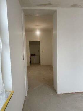 Blick in die Küche - 