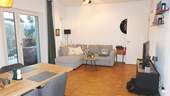 Wohnküche mit Balkon - 