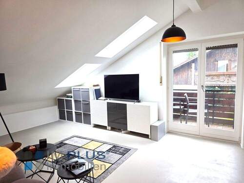 Wohnen 3 - Super schicke, fast neue, 1,5 Zimmer Dachgeschoss-Wohnung mit viel Charme, Licht und Luft!