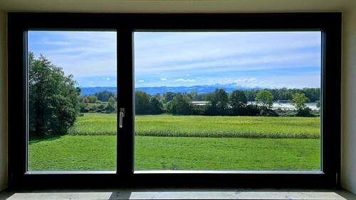 Blick aus dem Wohnzimmer - 