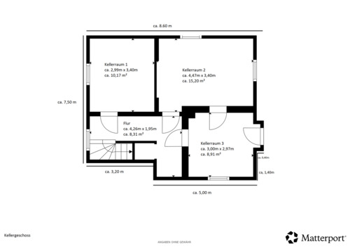 Kellergeschoss - 