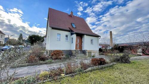 Frontansicht - 4 Zimmer Einfamilienhaus in Dresden