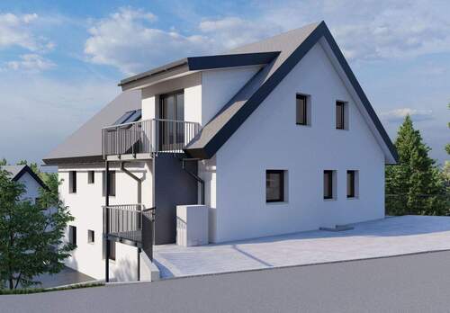 Zugang Bergweg - 3 Zimmer Etagenwohnung zum Kaufen in Pleinfeld