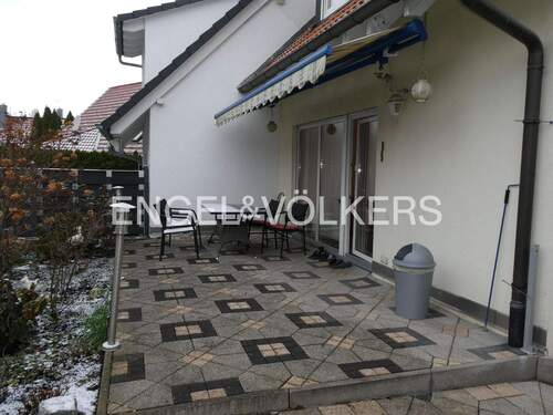 Terrasse - 4 Zimmer Doppelhaushälfte in Bodelshausen
