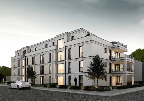 Straßenansicht - 3 Zimmer Etagenwohnung in Bochum