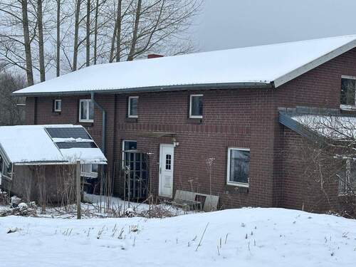 Straßenansicht - 6 Zimmer Mehrfamilienhaus, Wohnhaus in Gaushorn