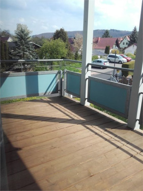 Balkon - 3 Zimmer Etagenwohnung in Krauthausen