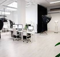Kreativ-Arbeitsplatz mit Fotostudio in Würzburg - flexibel & 247