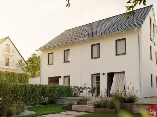 doppelhaus-mainz-128-gardenview - Mehrfamilienhaus, Wohnhaus mit 140,00 m² in Dülmen zum Kaufen