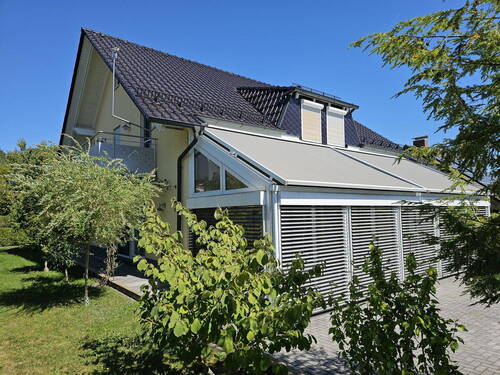 Ansicht vom Garten Süd - 7 Zimmer Einfamilienhaus zum Kaufen in Weitramsdorf