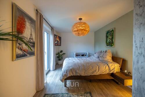 Schlafzimmer - 3 Zimmer Terrassenwohnung in Bad Vilbel