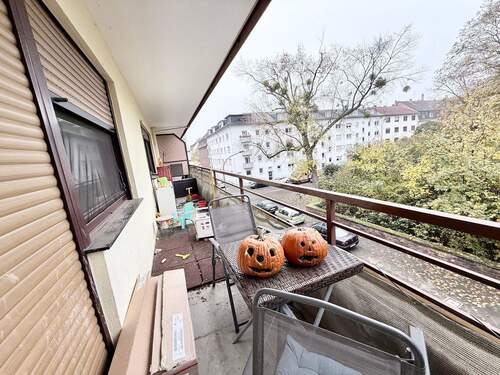 großer Balkon - 3 Zimmer Etagenwohnung zur Miete in Mannheim
