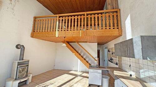 Wohnbereich mit Küche - 