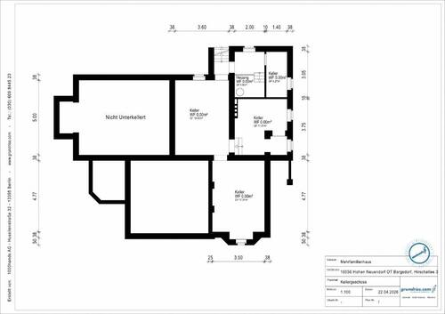 Kellergeschoss - 