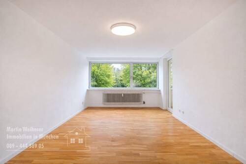 Wohnraum - 3 Zimmer Etagenwohnung in München