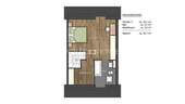 Grundrissskizze Dachgeschoss - 
