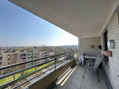 Balkon - Inklusive Ausblick über Rheine! Sanierungsbedürftige 3-Zimmer-Etagenwohnung im Stadtteil Dutum