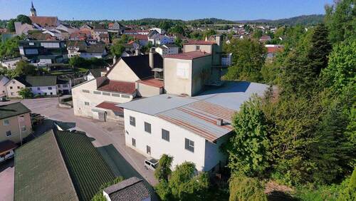 3148-Brauerei von Hinten - 