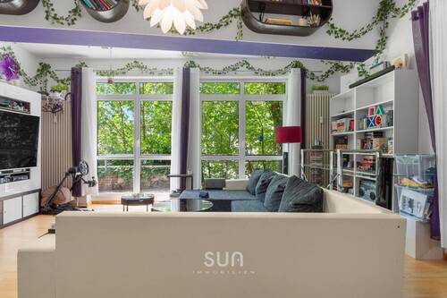 Blick ins Grüne - Terrassenwohnung mit 85,00 m² in Bad Urach zum Kaufen