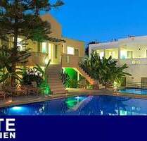 Luxuriöses Suite-Hotel mit Meerblick in Chania auf Kreta nahe Strand