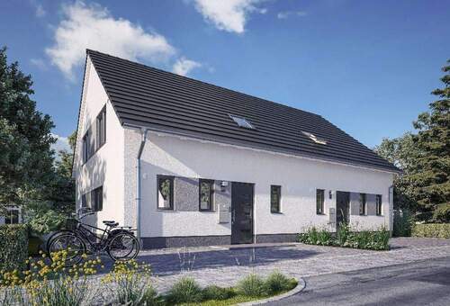 Doppelhaus Behringen 116 - Mehrfamilienhaus, Wohnhaus mit 128,00 m&sup2; in Cornberg zum Kaufen