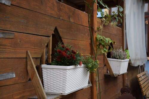 Weg zum Eingang - Doppelhaushälfte in Hartheim am Rhein zum Kaufen