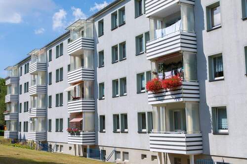 Außenansicht - Etagenwohnung mit 31,10 m&sup2; in Freiberg zur Miete