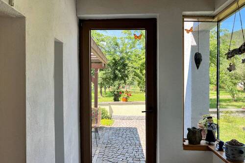 Windfang zur Gartenseite - 