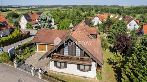 Außenansicht Drohne 1 - 7 Zimmer Einfamilienhaus in Attenkirchen